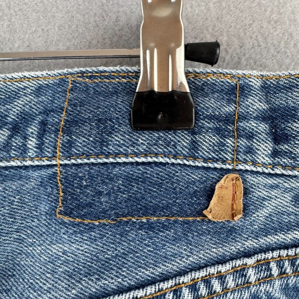 Vintage Levis Jeans Mens 34 (Fits 30x24) 501 XX Cropped Made in USA - Picture 8 of 16